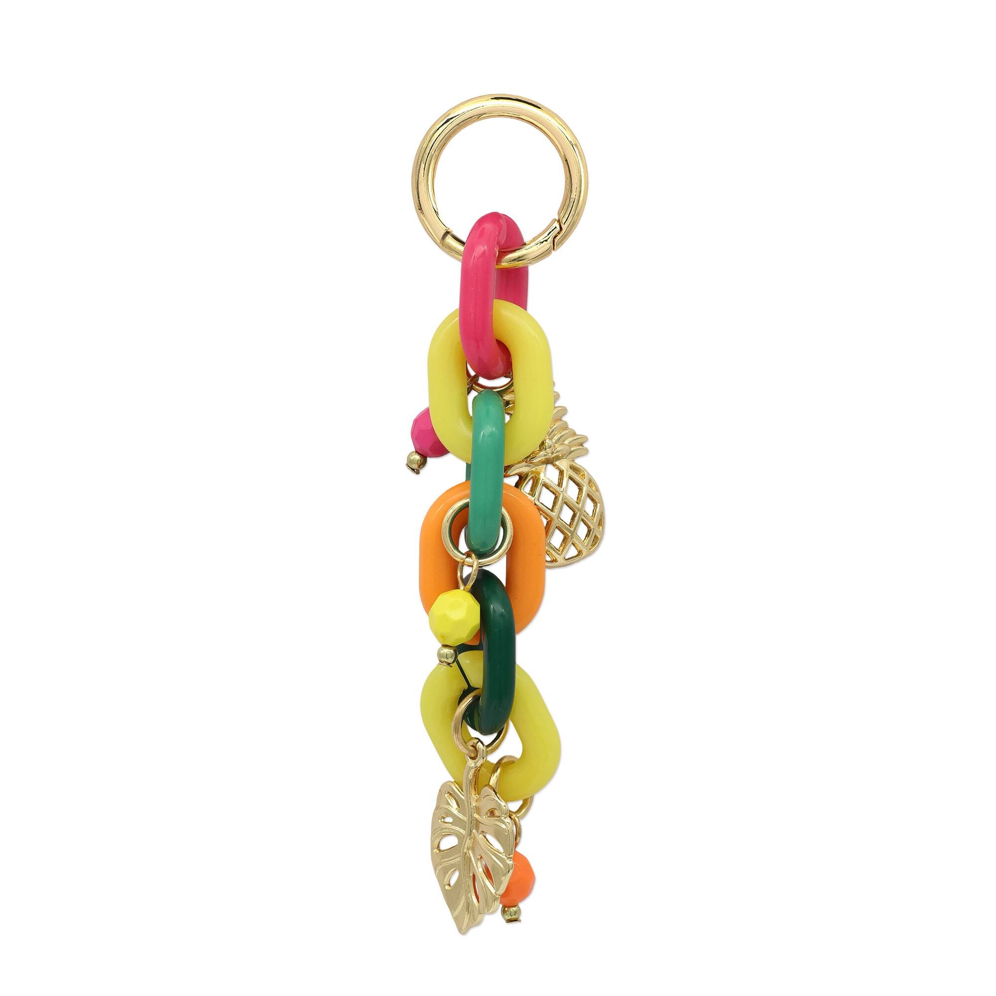 Summer Tropical Acrylic Chain Bag Charm by Make Market®